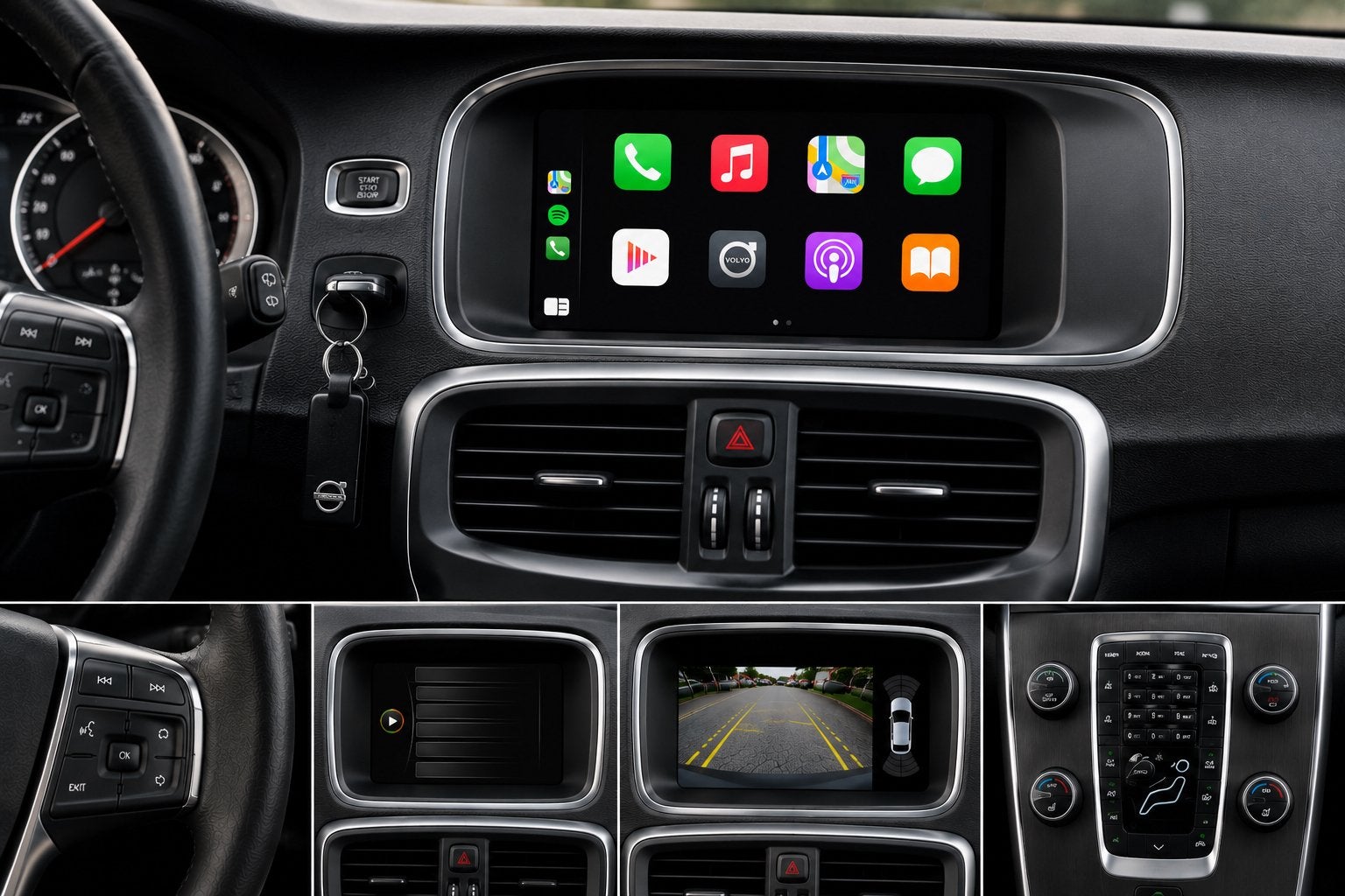 Volvo S60 CarPlay op Origineel Scherm of Nieuw Scherm, Ophalen, Nieuw