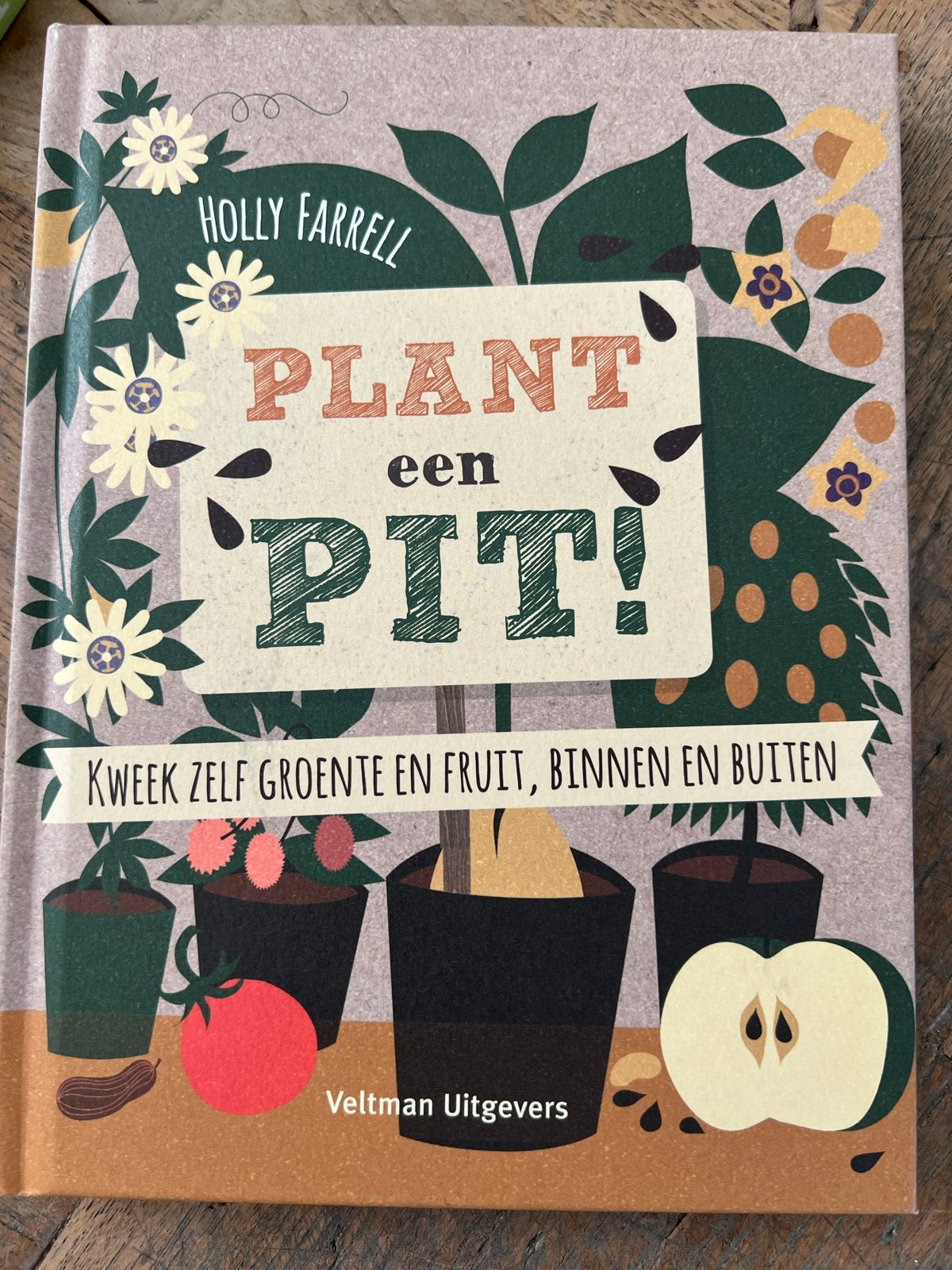 Plant een Pit! Kweek zelf groente en fruit, Ophalen of Verzenden, Zo goed als nieuw, Tuinieren en Tuinplanten