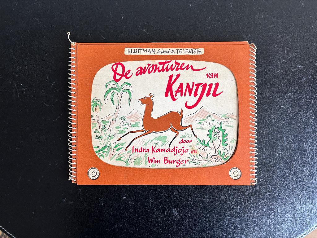 Indra Kamadjojo - De avonturen van Kantjil - 1958, Ophalen of Verzenden, Gelezen, Indra Kamadjojo, Prentenboek