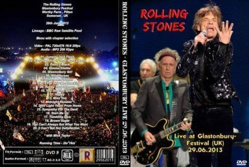Rolling Stones live at Glastonbury, uk 2013, Cd's en Dvd's, Alle leeftijden, Verzenden, Nieuw in verpakking, Concert