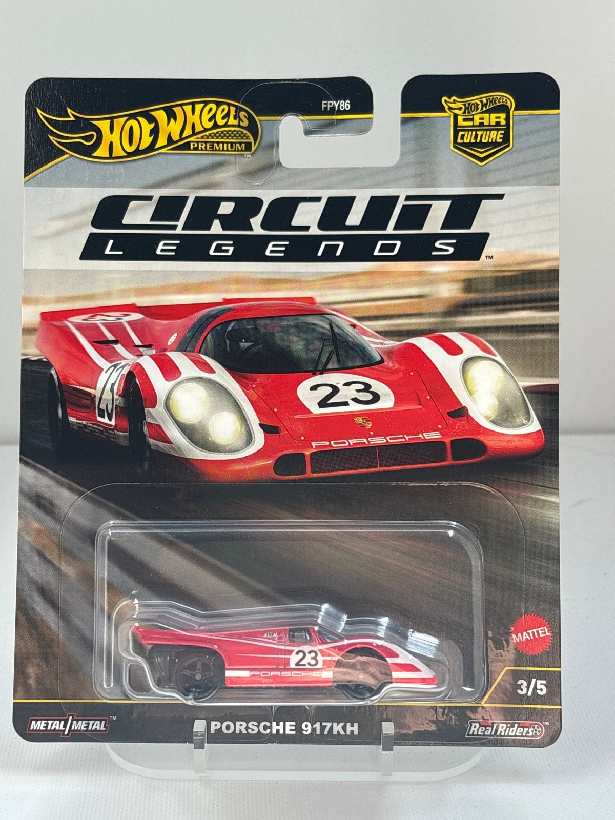 Hot Wheels Premium Circuit Legends Porsche 917KH, Auto, Nieuw, Ophalen of Verzenden, Mattel