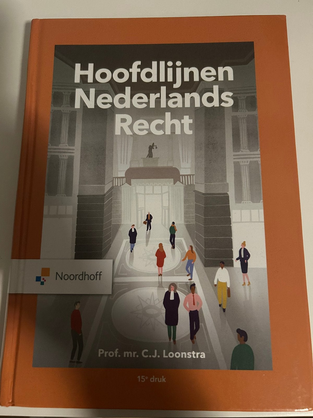Hoofdlijnen Nederlands recht. Integrale veiligheidskunde, Boeken, Ophalen of Verzenden, Zo goed als nieuw, C.J. Loonstra
