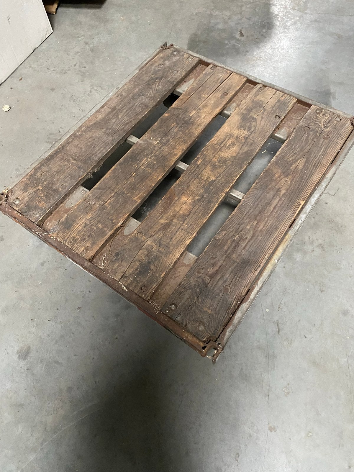 Robuuste Industriële Trolley - Hout en Metaal, Ophalen, Overige typen