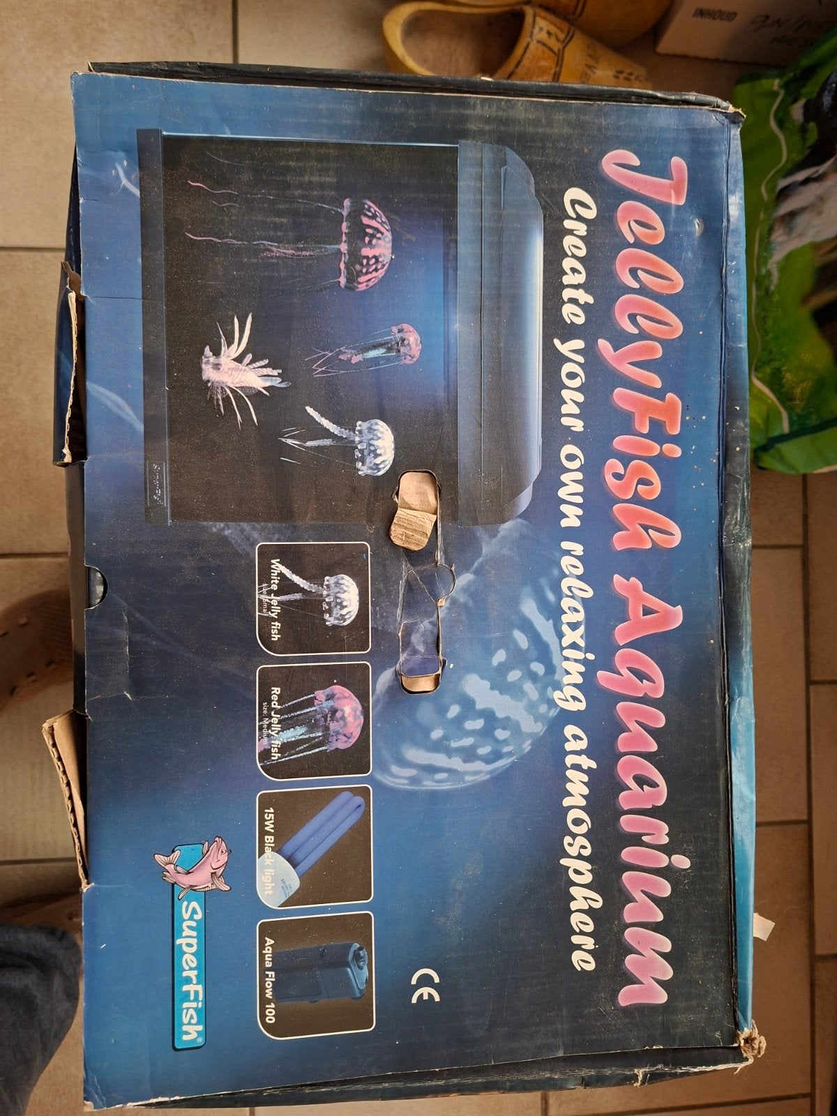 Aquarium klein, Ophalen, Decoratie, Inclusief deksel, Nieuw