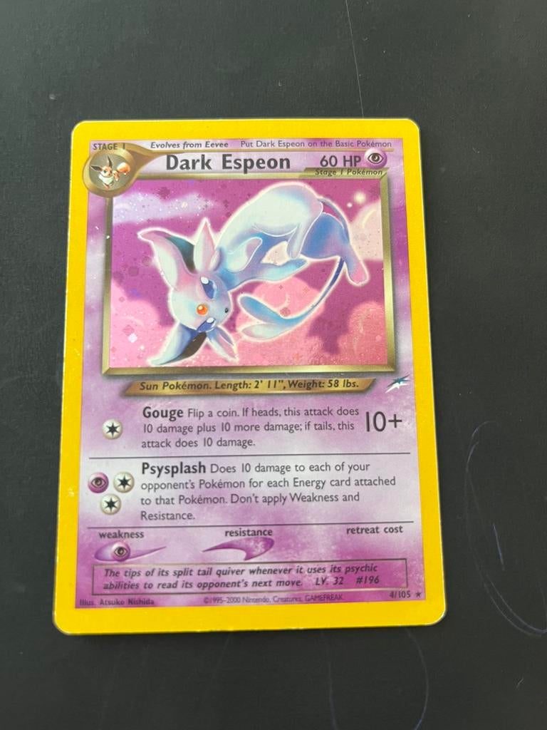 Dark espeon  lees beschrijving, Ophalen, Zo goed als nieuw