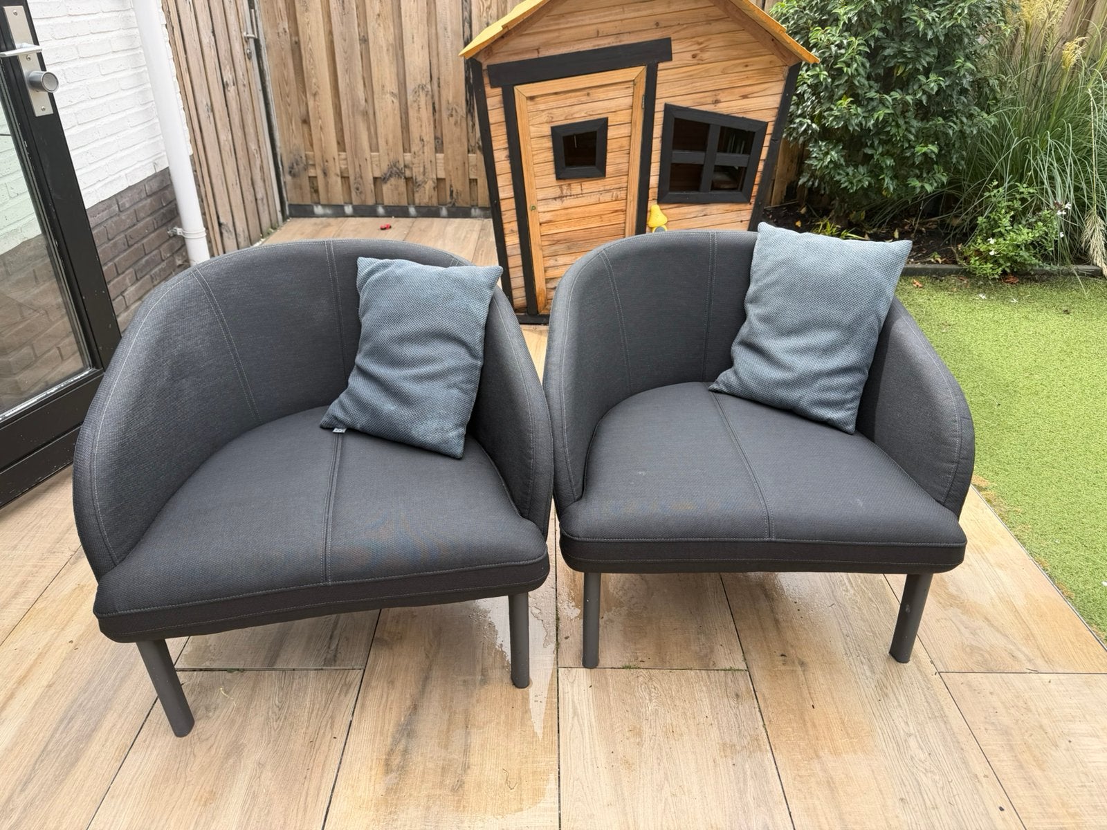 Fauteuilles tuin Life 2 stuks., Tuin en Terras, Ophalen of Verzenden, Zo goed als nieuw