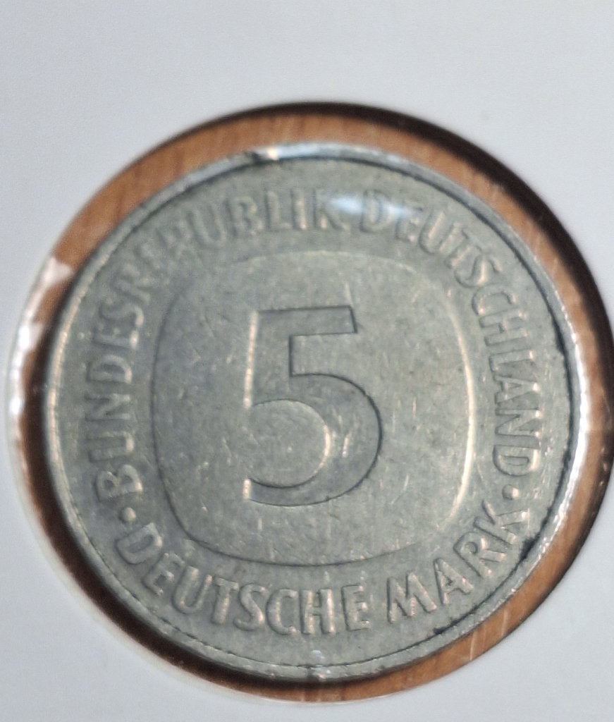 DUITSLAND 5 mark 1978 J (#73), Postzegels en Munten, Ophalen of Verzenden, Duitsland, Losse munt