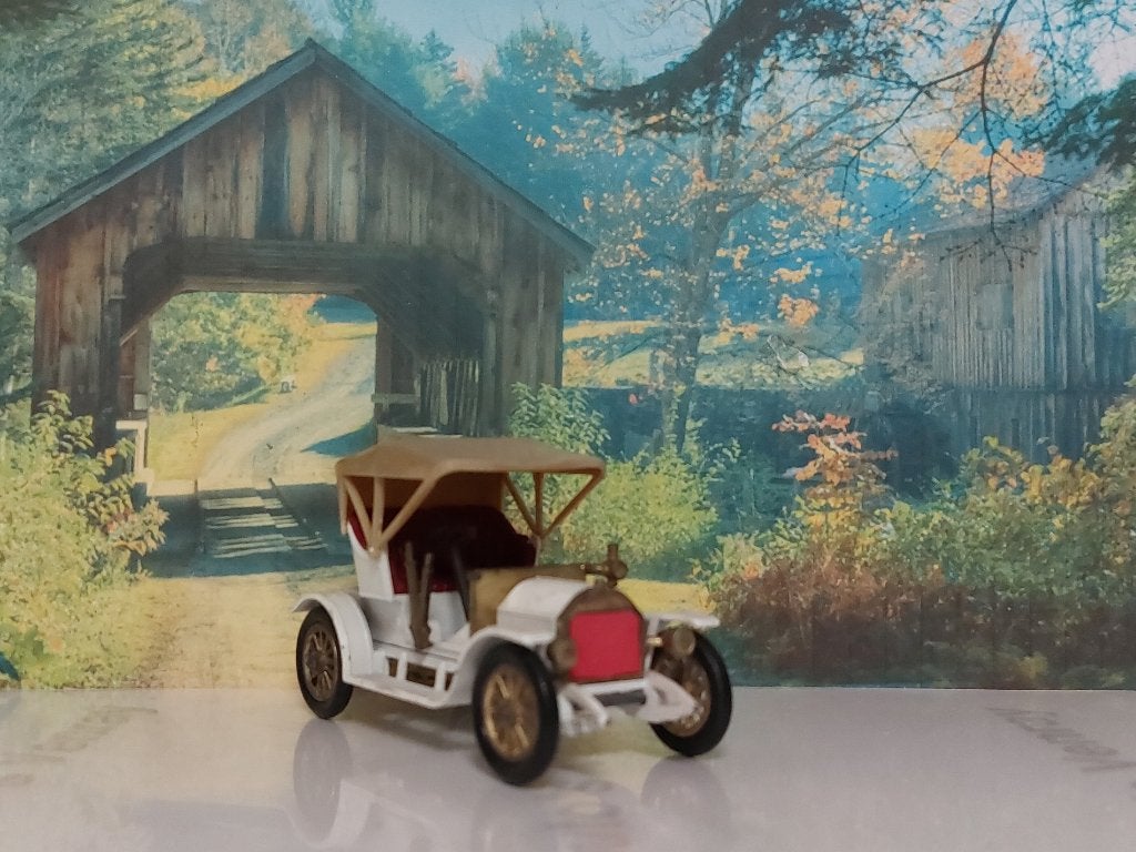 1:38 Opel 4/8 HP "Doktorswagen" 1909; Matchbox MoY Y-04 v3.1, Ophalen of Verzenden, Gebruikt, Auto
