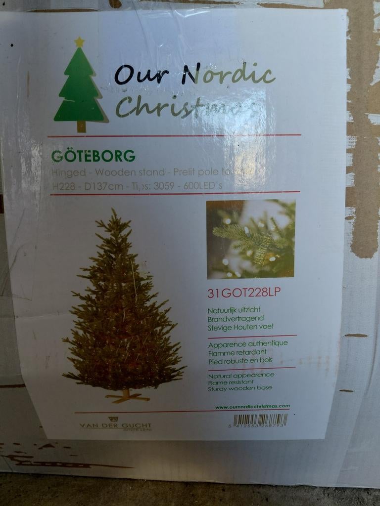Kunstkerstboom, Diversen, Kerst, Ophalen, Zo goed als nieuw