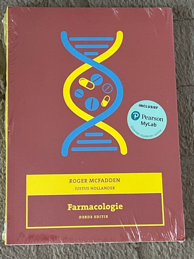Farmacologie 3e editie + MyLab (Nieuw in plastic), Pearson, Nieuw, Beta, HBO