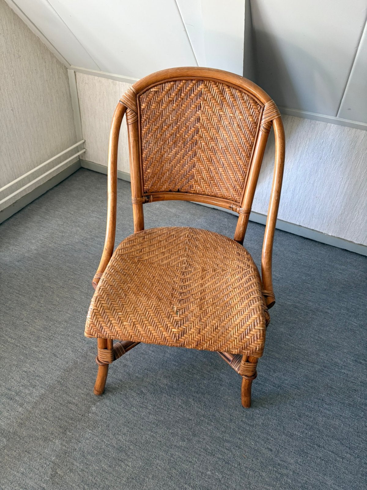 Rieten stoel, Antiek en Kunst, Ophalen