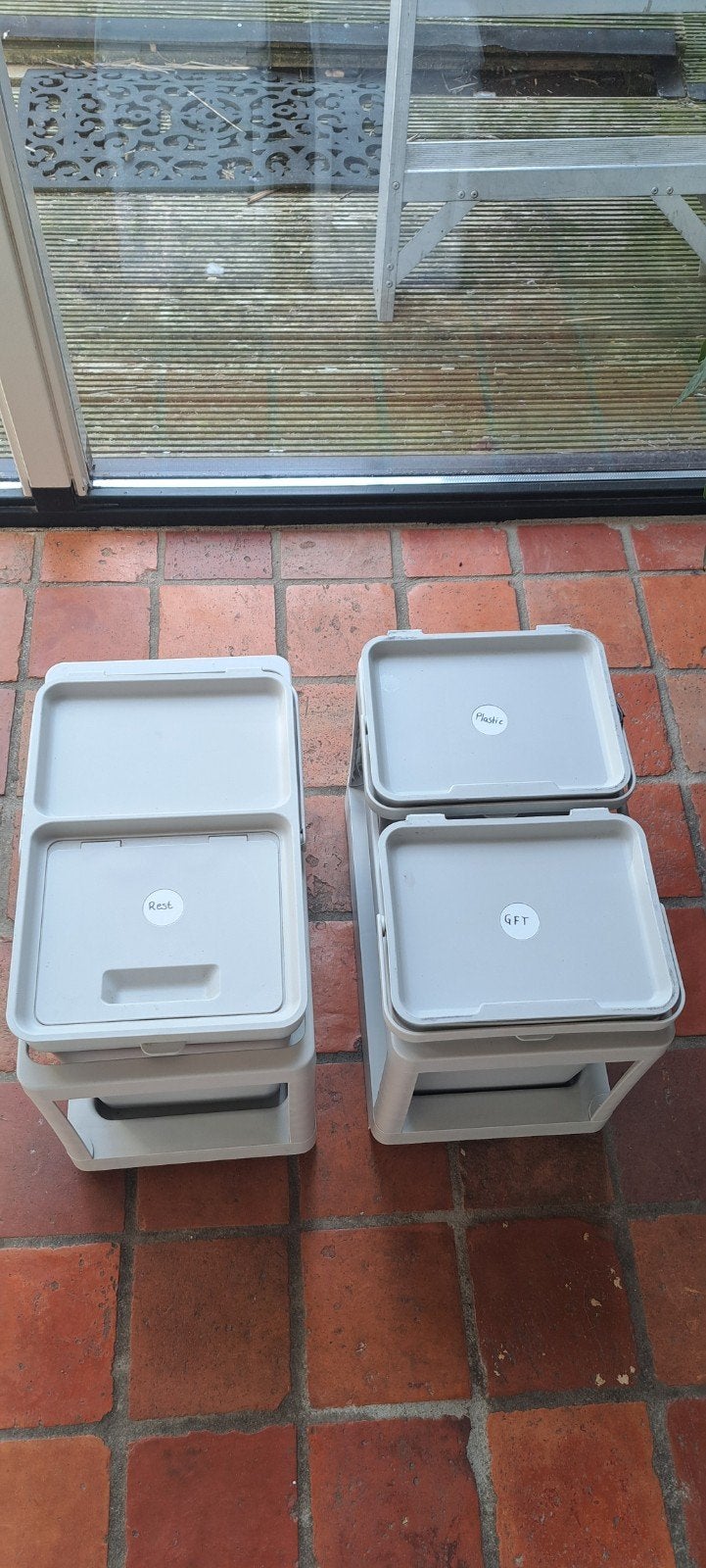 Ikea Hålbar afvalsysteem - Sorteren van afval, Huis en Inrichting, Woonaccessoires | Prullenbakken, Kunststof, Ophalen of Verzenden