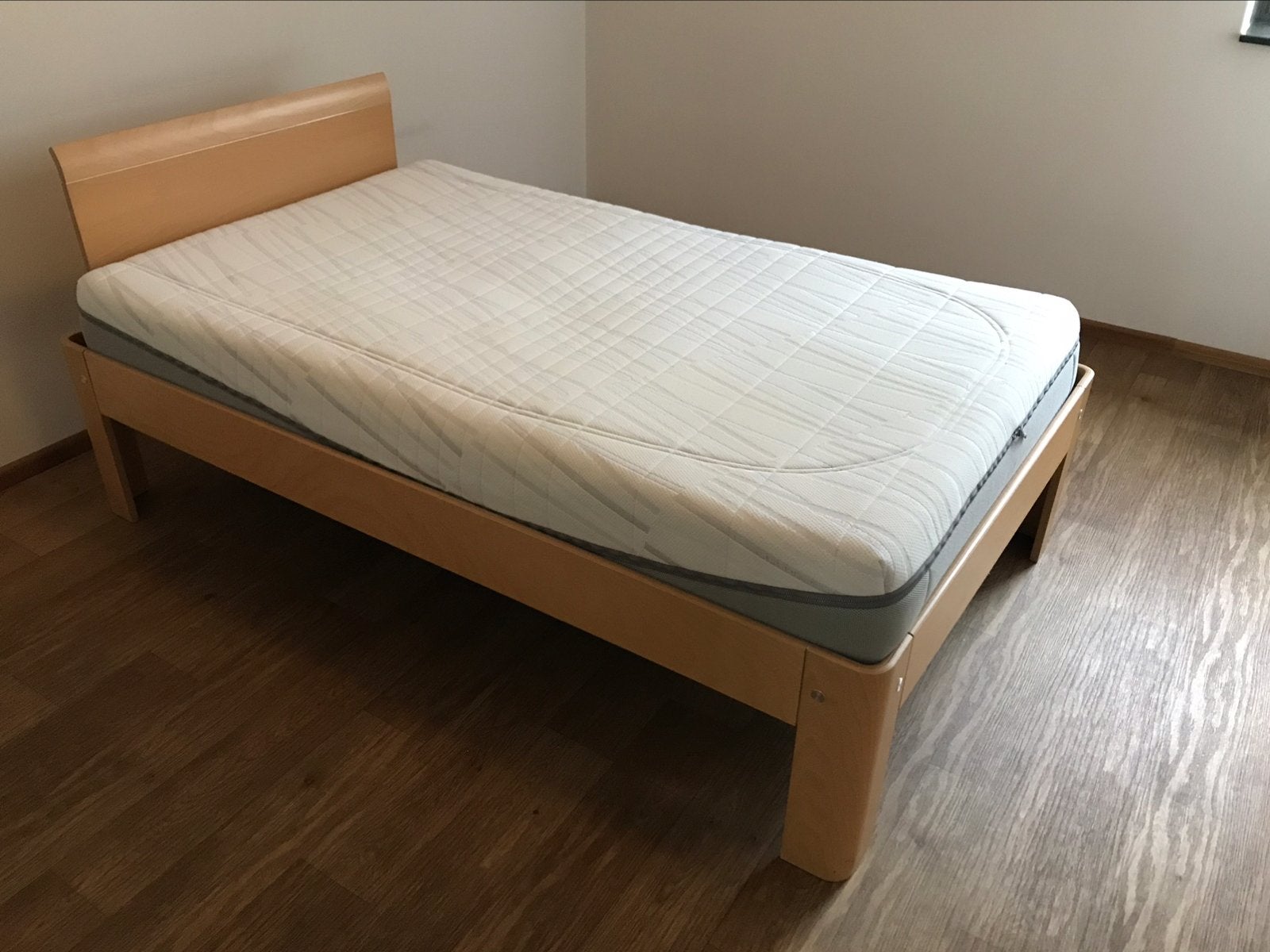 Eenpersoons Electrisch Auping Bed, Ophalen, Verstelbaar, 90 cm, Eenpersoons