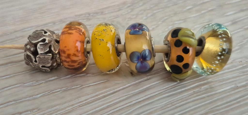 Trollbeads kralen, Sieraden, Tassen en Uiterlijk, Bedels, Ophalen, Glas of Kristal, Zo goed als nieuw, Trollbeads