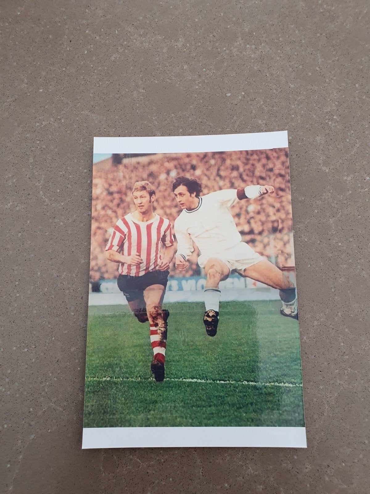 Johan Cruijff Ajax tegen Sparta, Ophalen of Verzenden, Zo goed als nieuw, Ajax, Poster, Plaatje of Sticker