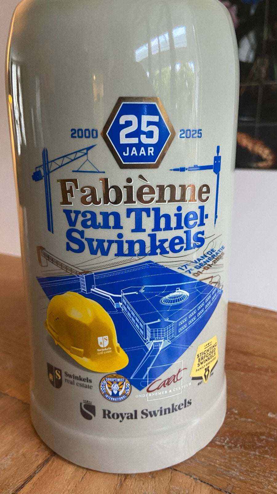 Bierpul Bavaria 25 jaar jubileum Fabienne van Thiel-Swinkels, Ophalen of Verzenden, Nieuw