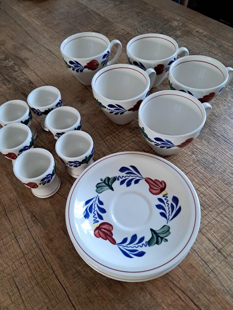 Boerenbont service., Ophalen, Overige typen, Zo goed als nieuw, Aardewerk