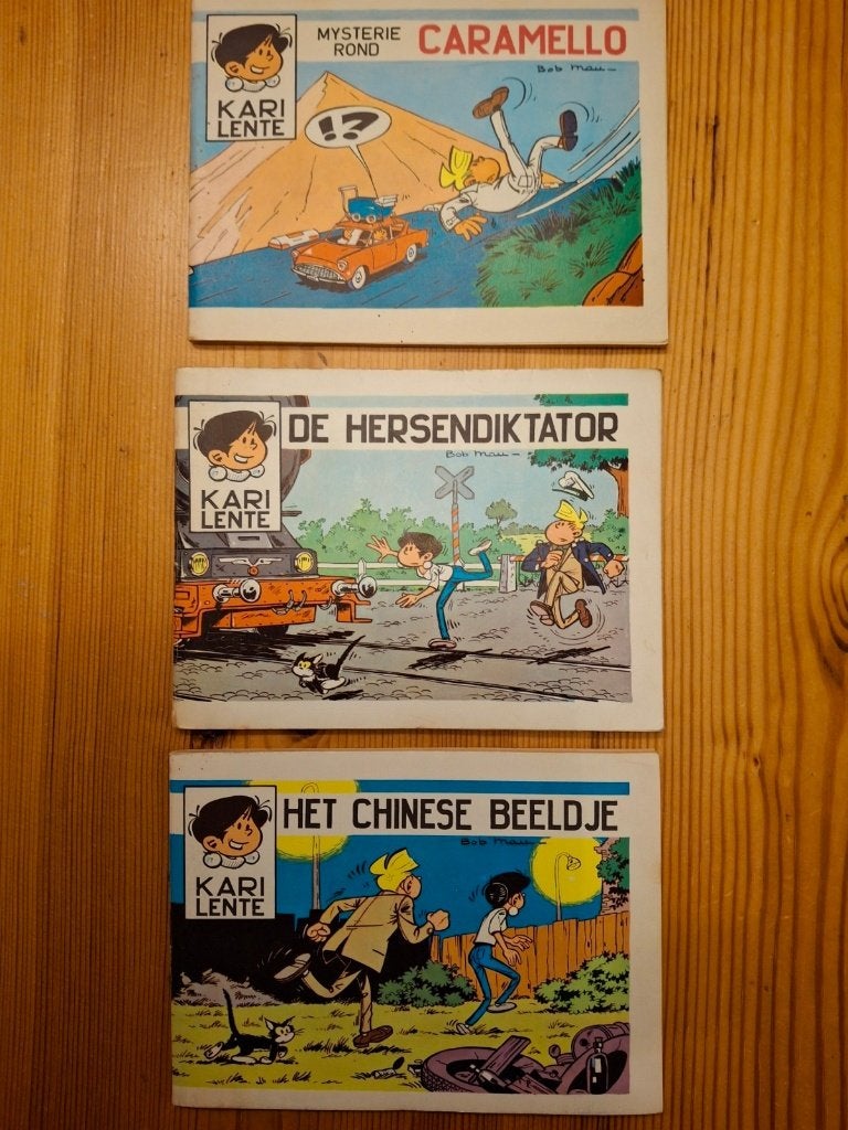 3 titels van Kari Lente., Eén stripboek, Ophalen of Verzenden, Zo goed als nieuw