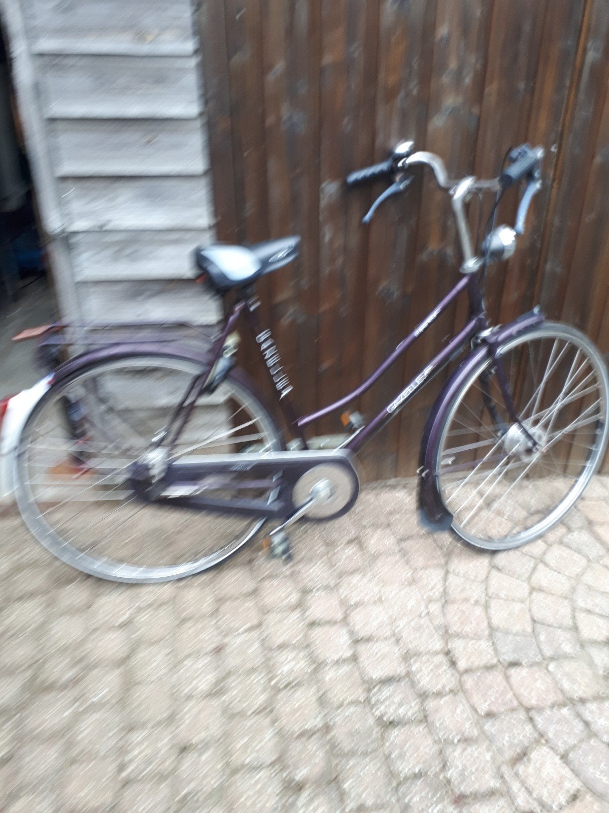 Paars 57cm, 56 cm of meer, Ophalen, Gebruikt, Gazelle