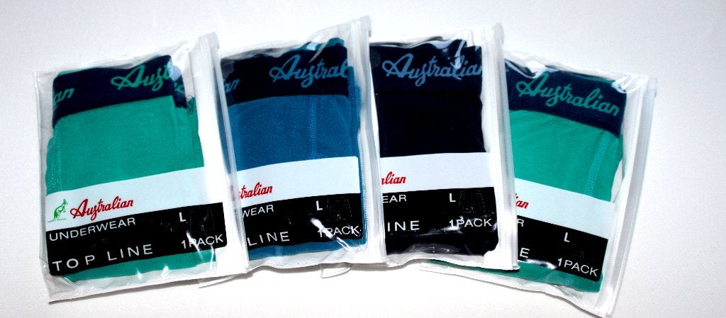 Australian boxershorts shorts boxers boxershort short maat L, Kleding | Heren, Ondergoed, Ophalen of Verzenden, Blauw, Australian