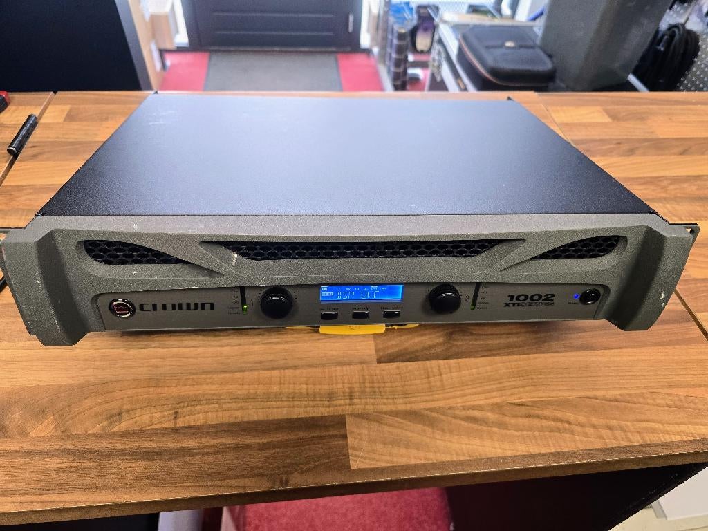Crown XTi 1002 eindversterker met DSP - 2x 500W, Ophalen of Verzenden, Gebruikt, 1000 watt of meer, P.A.
