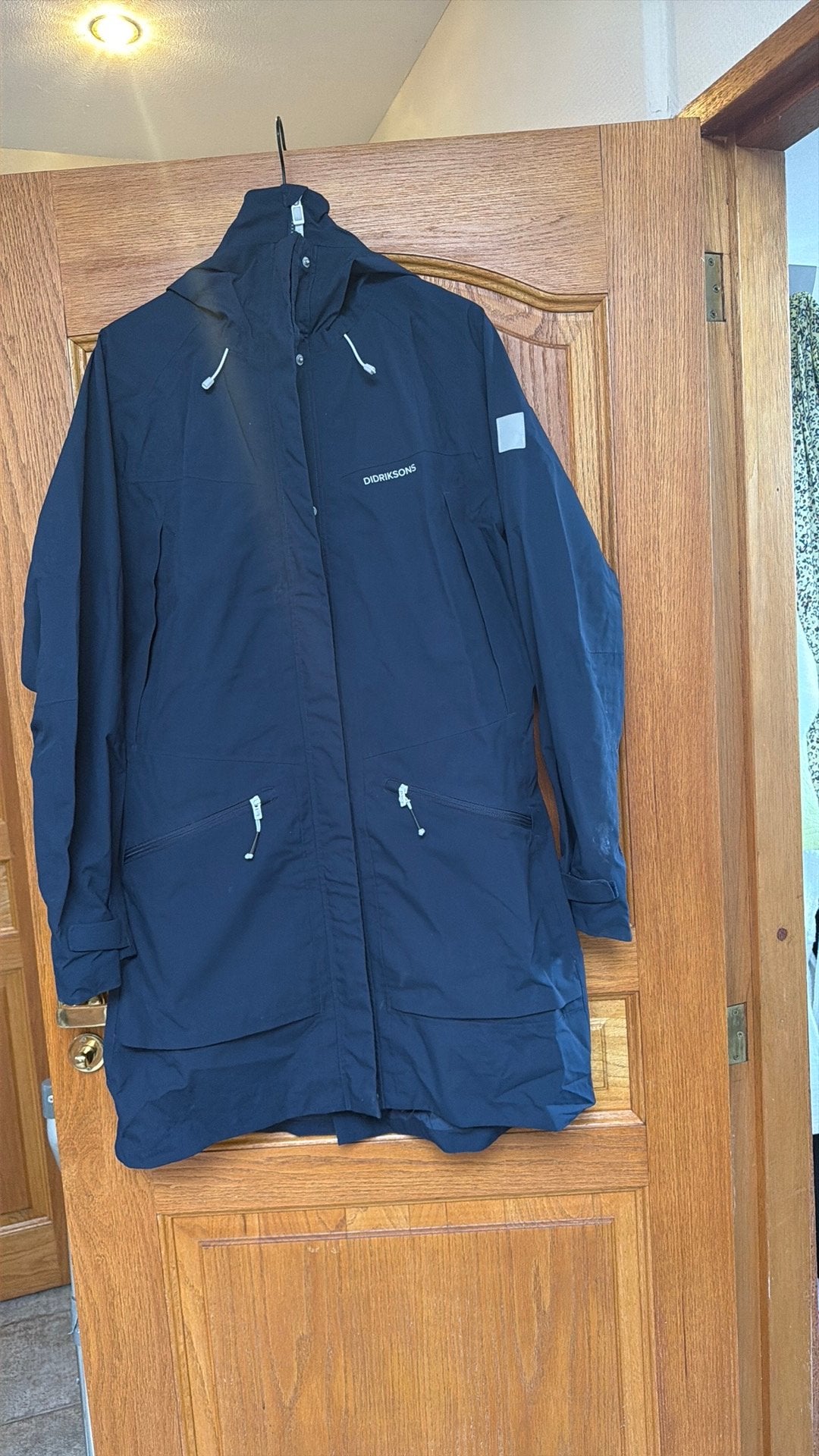 Didriksons regenparka maat 46, Kleding | Dames, Ophalen of Verzenden, Zo goed als nieuw, Maat 46/48 (XL) of groter