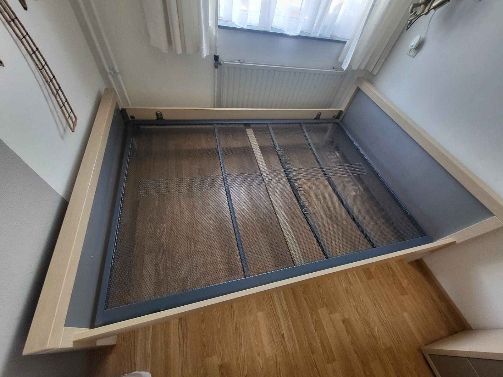 Complete Slaapkamer Meubelset - Bed, Kasten, Bureau, Huis en Inrichting, Ophalen, Gebruikt, Tweepersoons, Modern