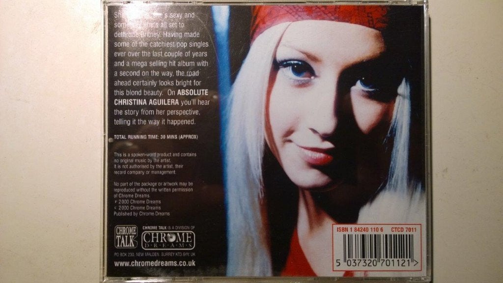 Christina Aguilera - Absolute Christina Aguilera, Ophalen of Verzenden, Zo goed als nieuw, Pop, Album