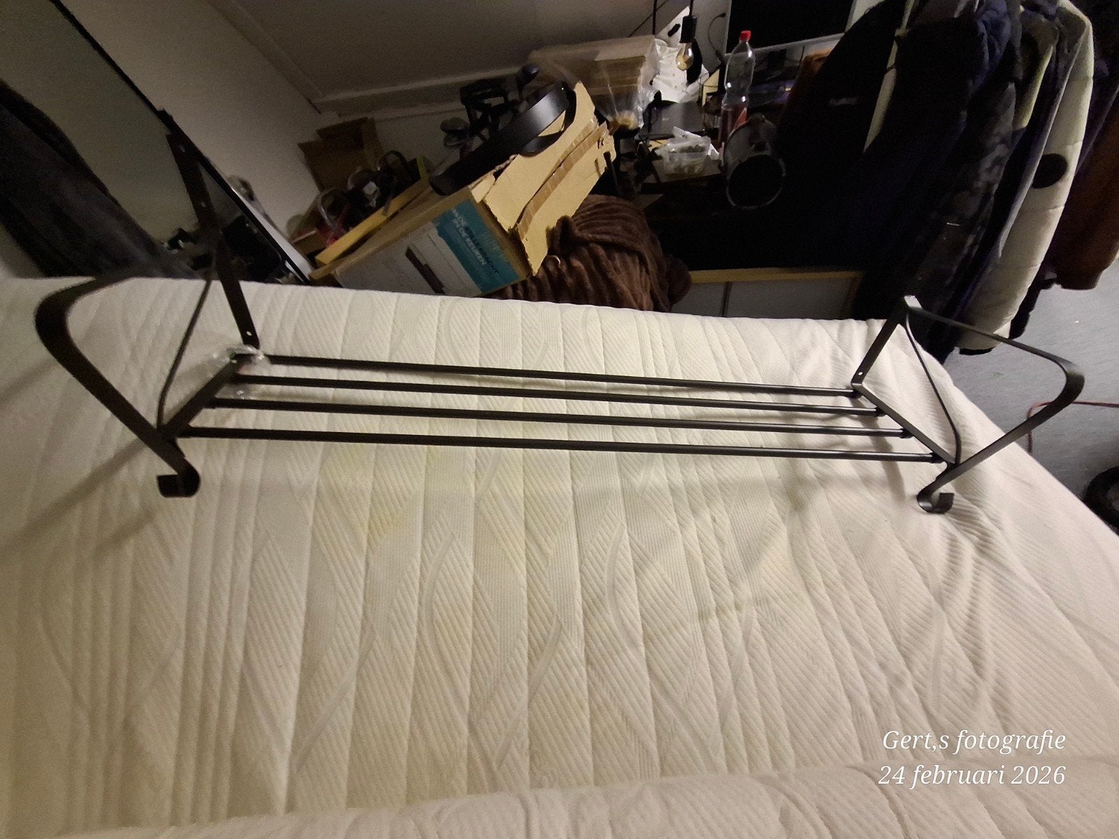 Kleding en kapstok 2 stuks zwart, Huis en Inrichting, Ophalen