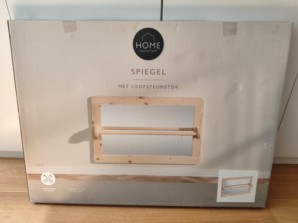 Montessori spiegel met loop steun stok (nieuw), Kinderen en Baby's, Ophalen, Nieuw, Overige typen