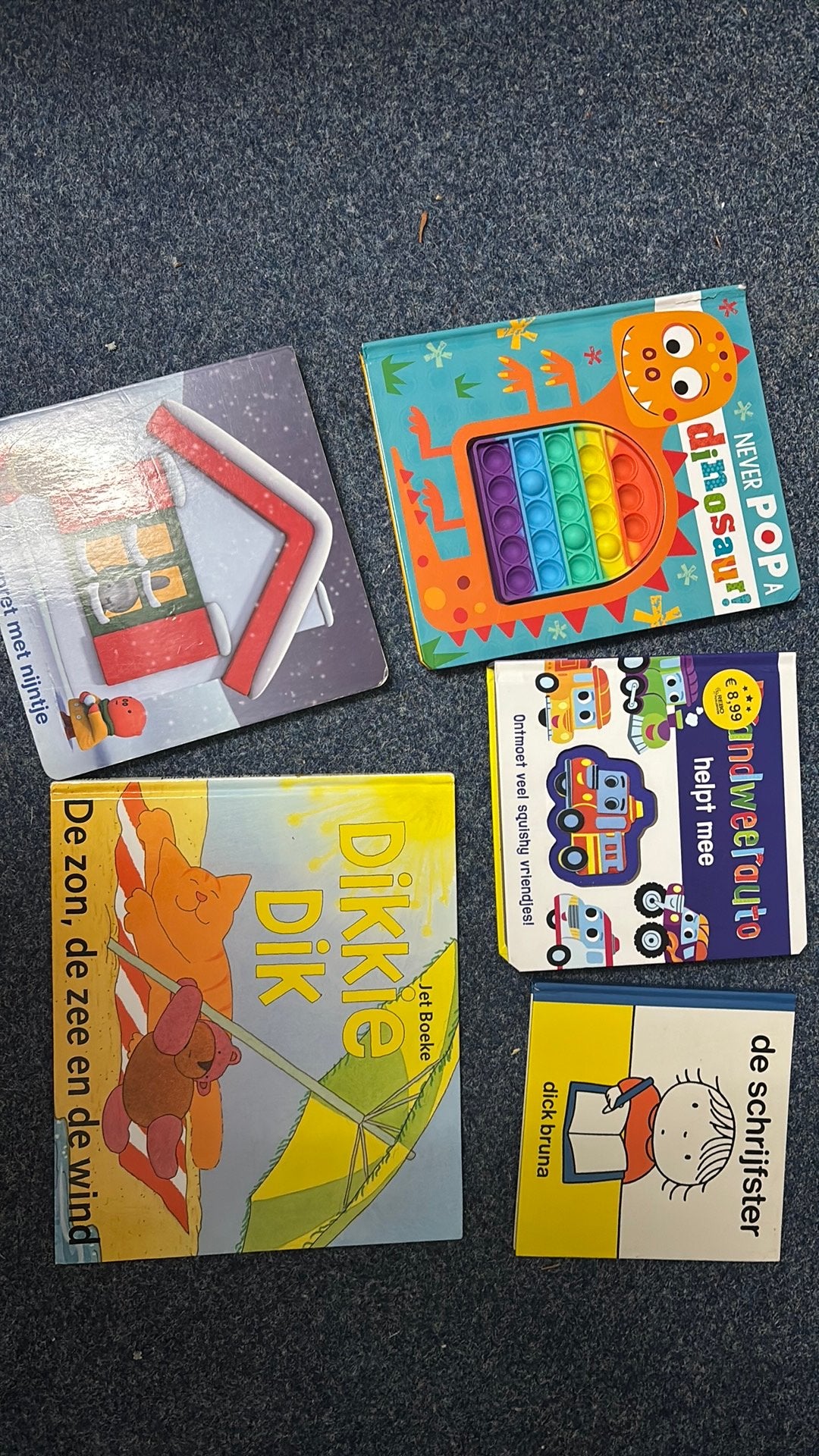 Set van 5 boeken voor peuters, Ophalen, Zo goed als nieuw