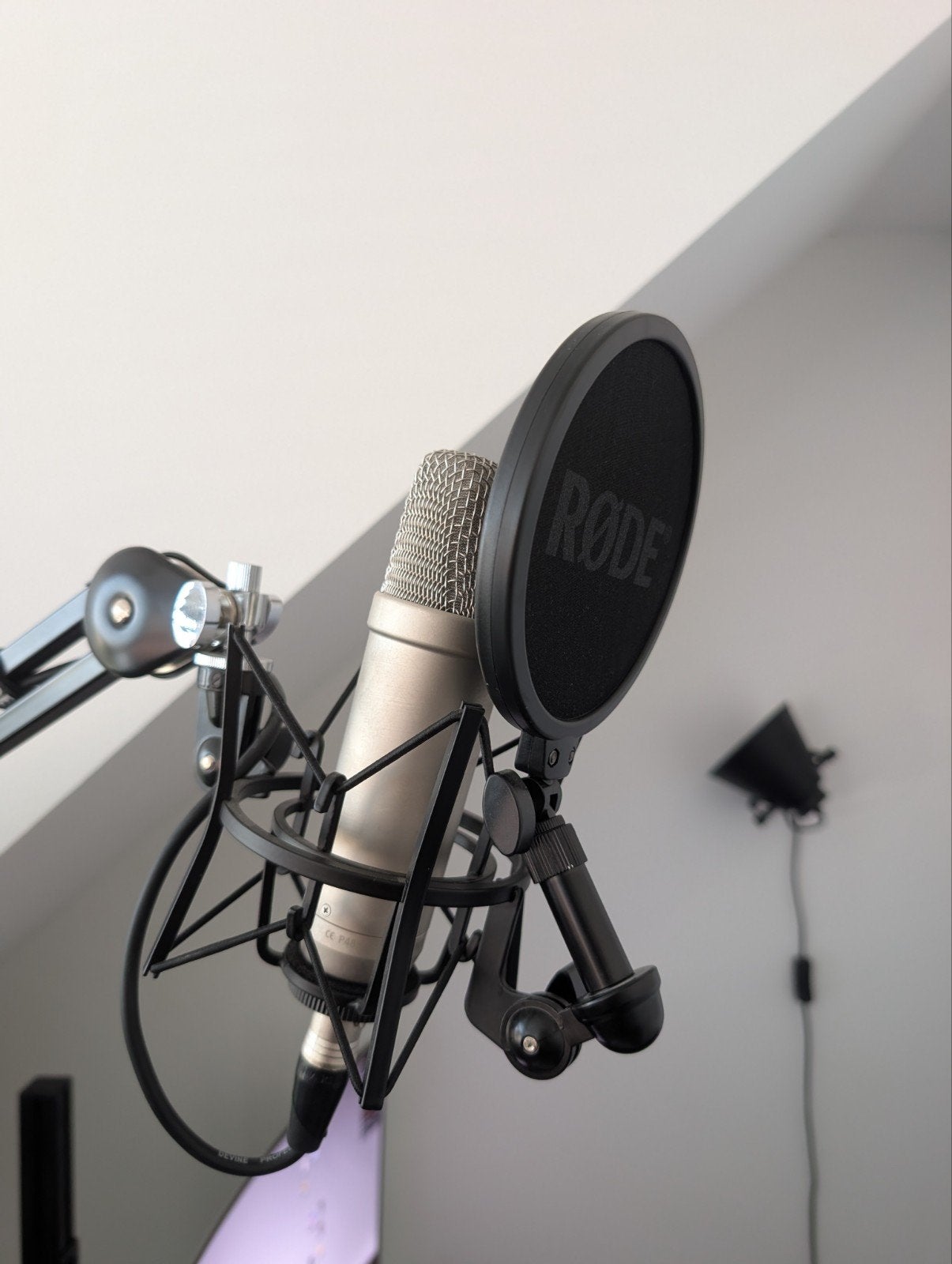 Rode NT1-A microfoon en PSA-1 studio arm, Ophalen of Verzenden, Gebruikt, Studiomicrofoon