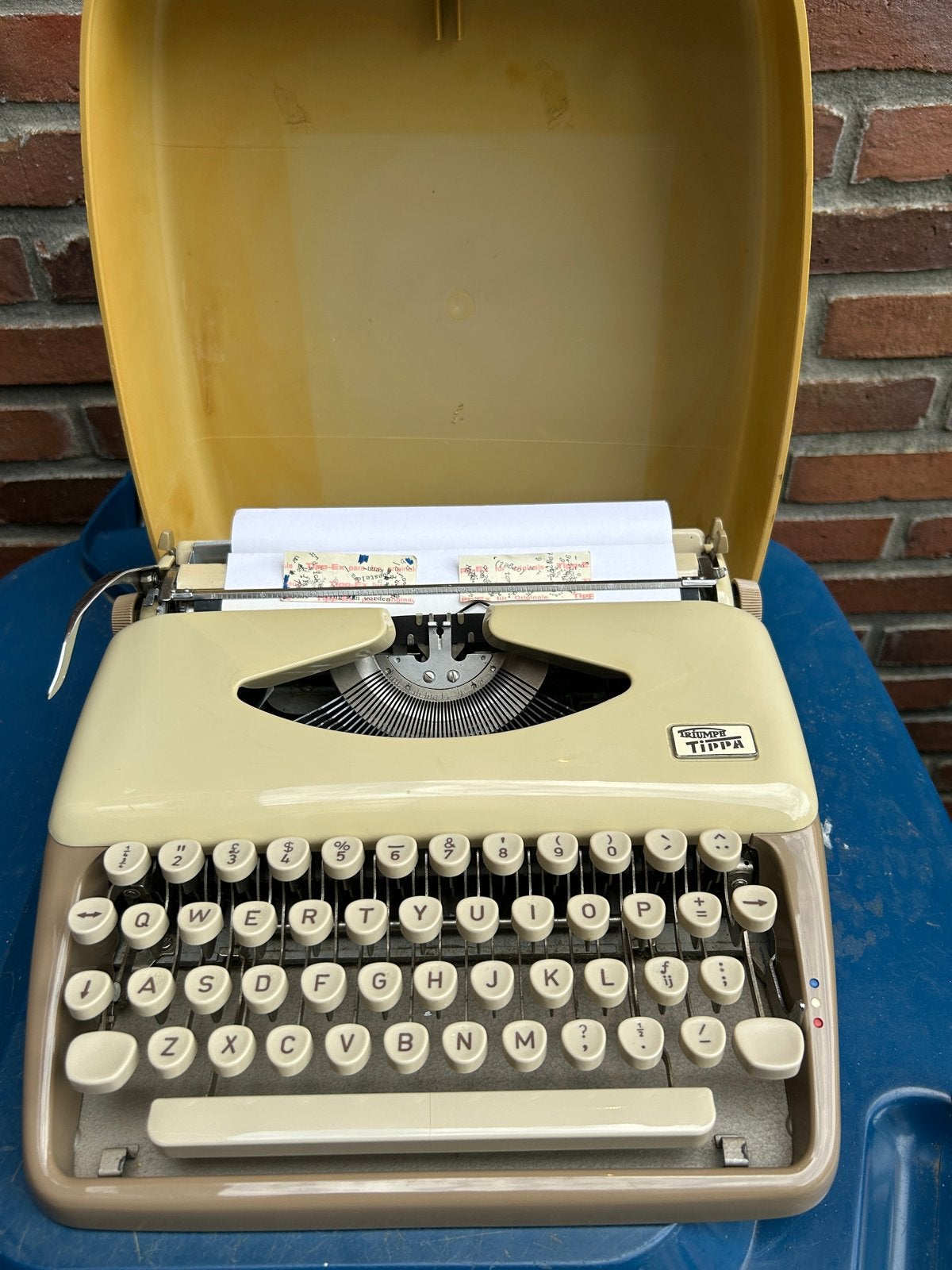 Triumph vintage typmachine, Ophalen of Verzenden