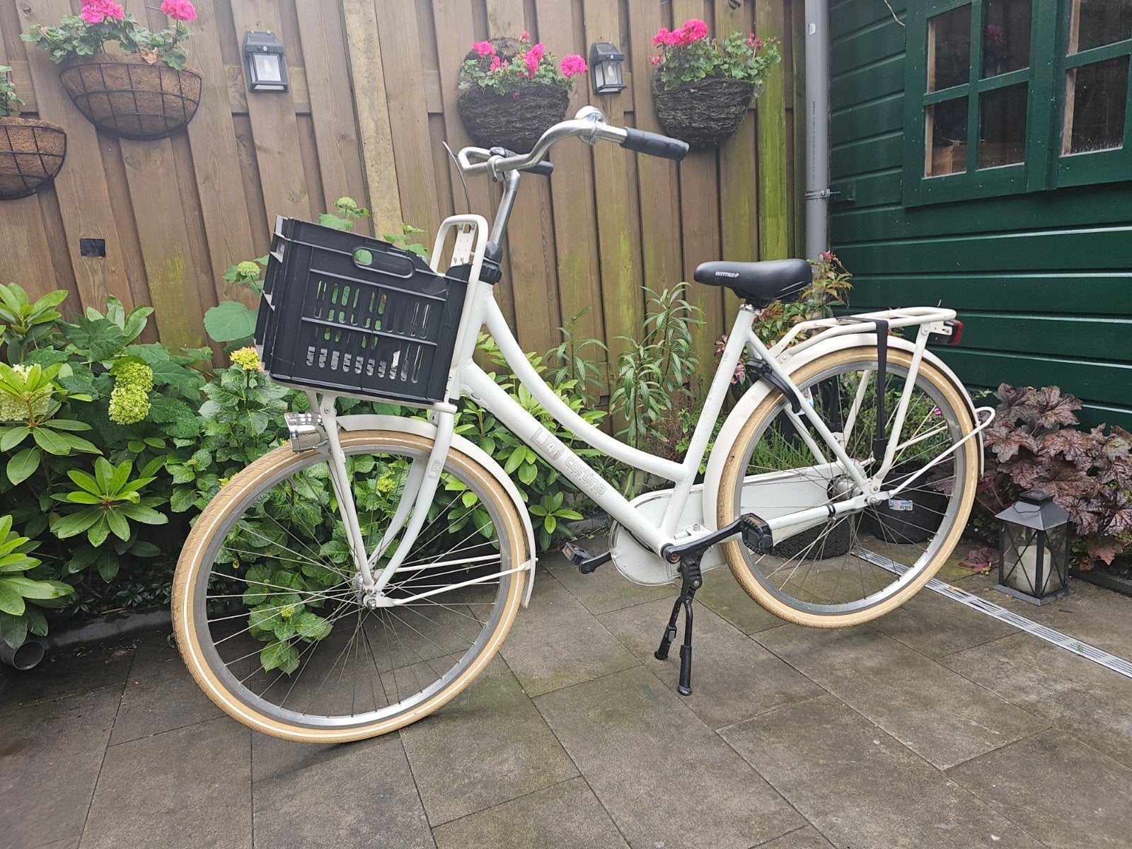 Mooie damesfiets, Ophalen, Terugtraprem, Gebruikt, Versnellingen