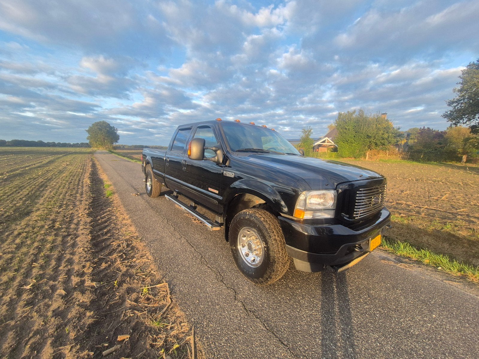 Ford F250 spick-up 2004 – voor de liefhebber!, Automaat, Zwart, Diesel, 3400 kg