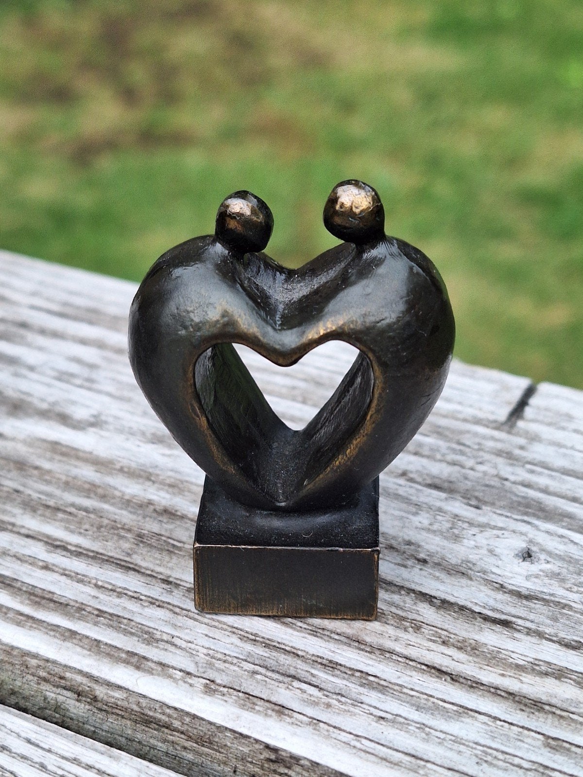 bronzen mini sculptuur van Corry Ammerlaan - van Niekerk., Ophalen of Verzenden, Brons