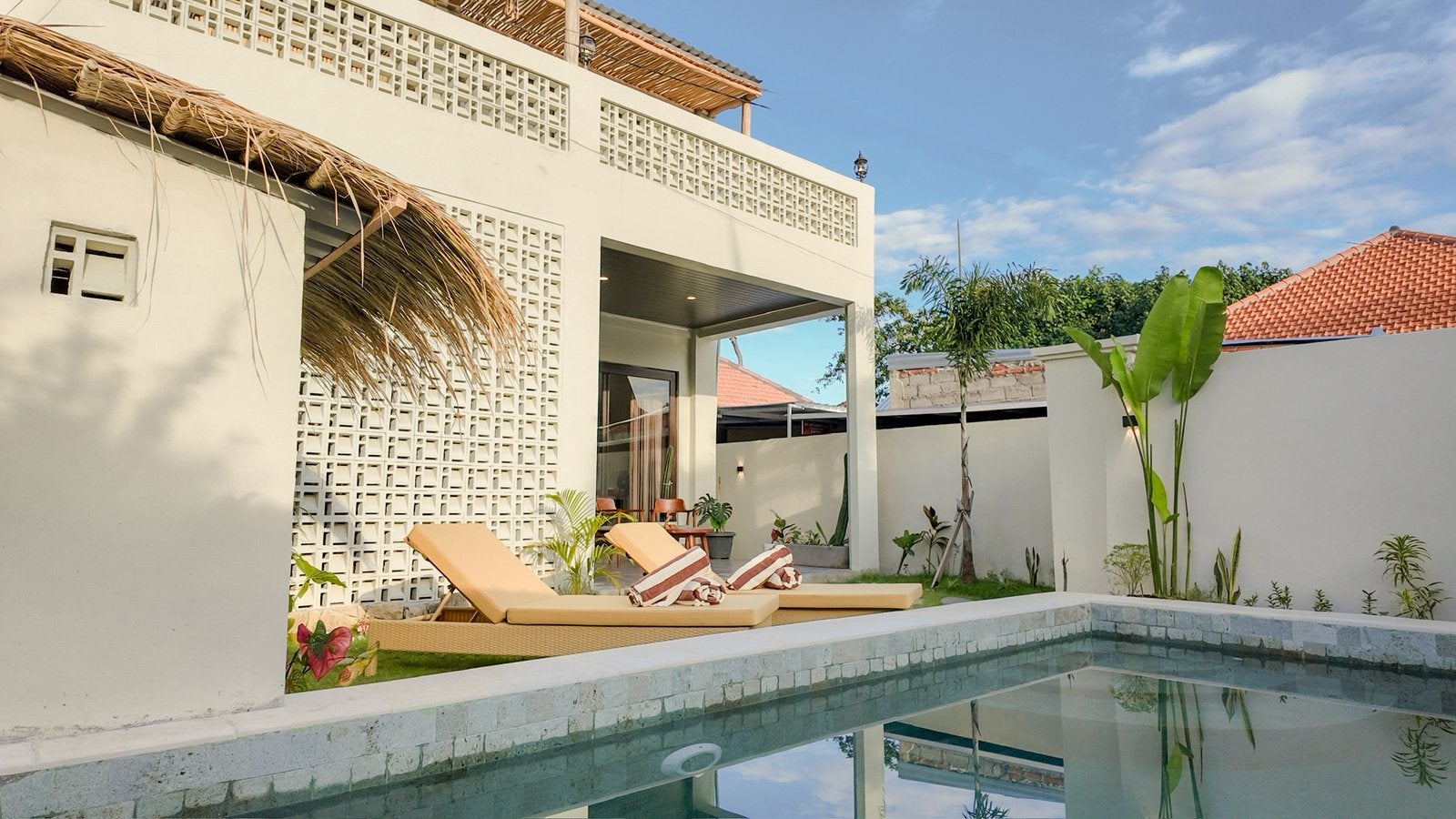 Villa te huur aan het strand in Lovina Bali, 2 slaapkamers, Airconditioning, Landelijk, Aan zee