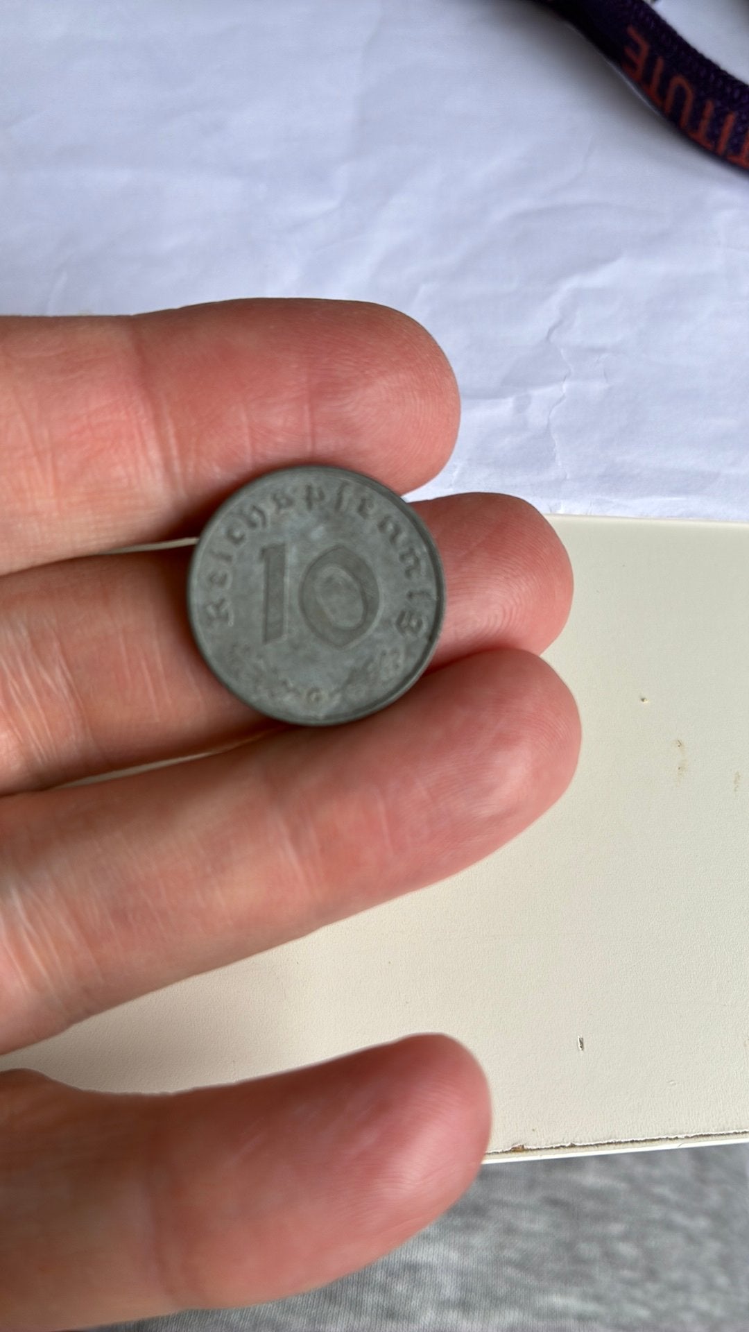 Duitsland 10 pfennig 1941 G zink, Ophalen of Verzenden, Duitsland