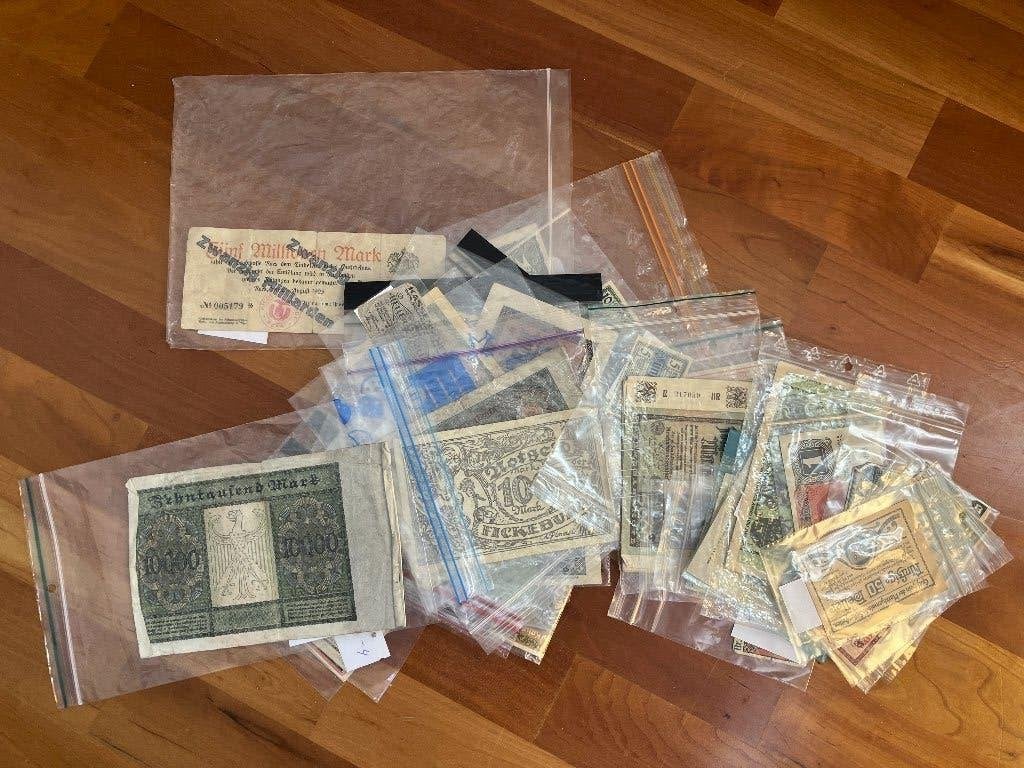 Duits noodgeld en hyperinflatiebiljetten, Postzegels en Munten, Ophalen of Verzenden, Duitsland, Los biljet
