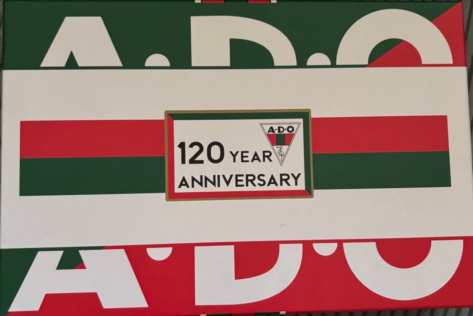 ADO Den Haag 120 Jaar Jubileumshirt Uniek Laag Nummer 68/850, Sport en Fitness, Maat S, Verzenden, Zo goed als nieuw, Shirt
