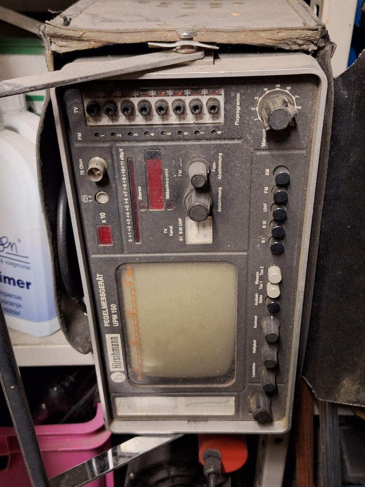 UPM 150 SIGNAAL METER, Ophalen, Gebruikt, Hout