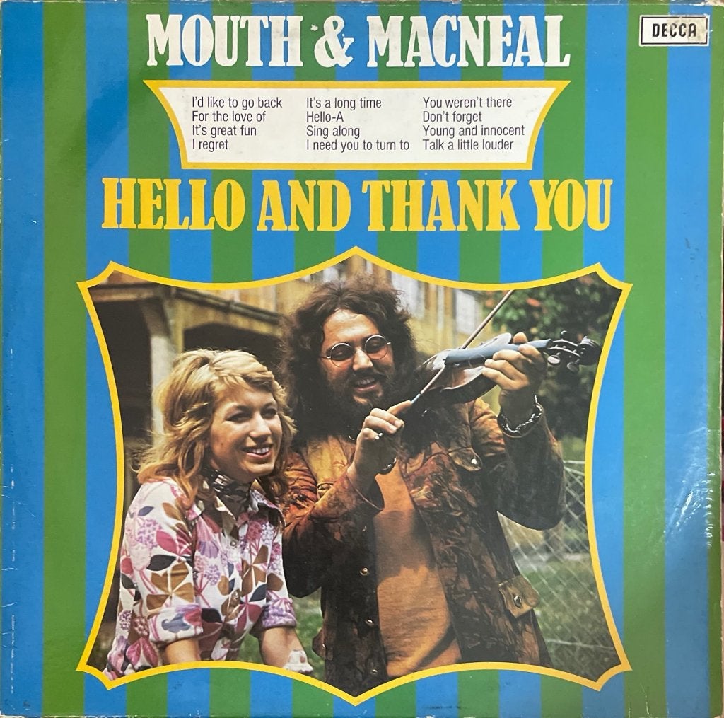 Mouth & MacNeal - Hello And Thank You, Ophalen of Verzenden, Zo goed als nieuw, 12 inch, Poprock