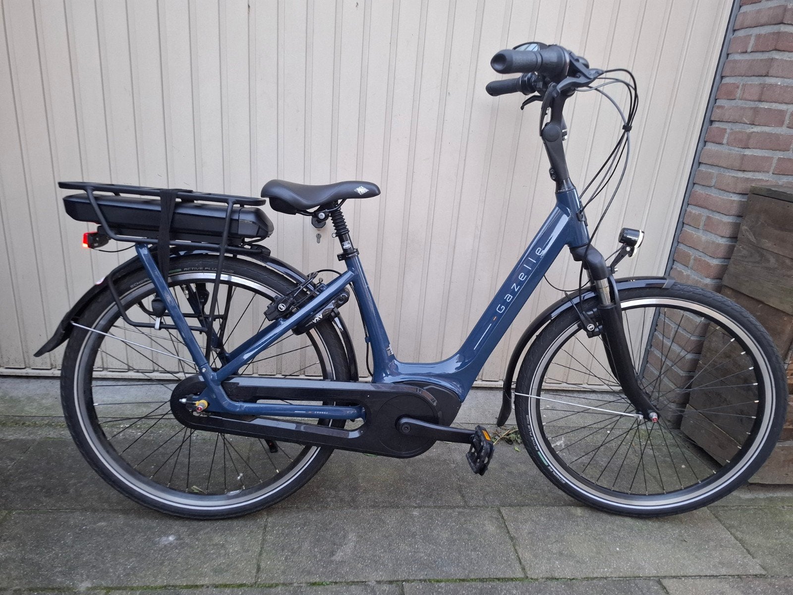 Gazelle orange c7+ 26 inch 7v dames ebike bosch smart 285km, Minder dan 47 cm, Ophalen, Zo goed als nieuw, Gazelle