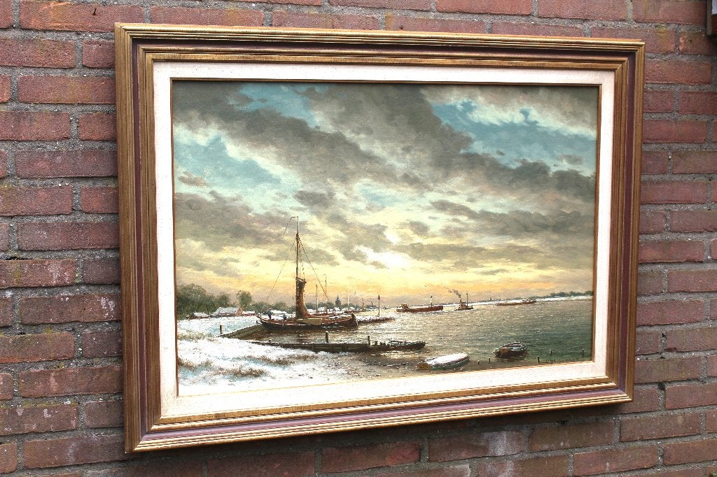 Foto 3 van H.J.WIJNGAARD, ( 1922-2012 ) WINTER