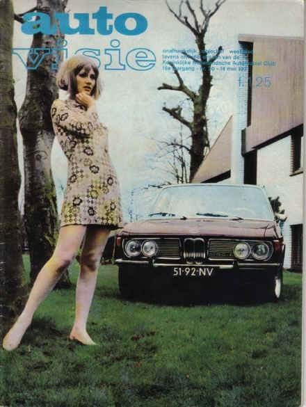 Autovisie 20 1971 : Datsun 1400 - Opel Ascona SR Commodore, Boeken, Auto's | Folders en Tijdschriften, Gelezen, Algemeen, Ophalen of Verzenden