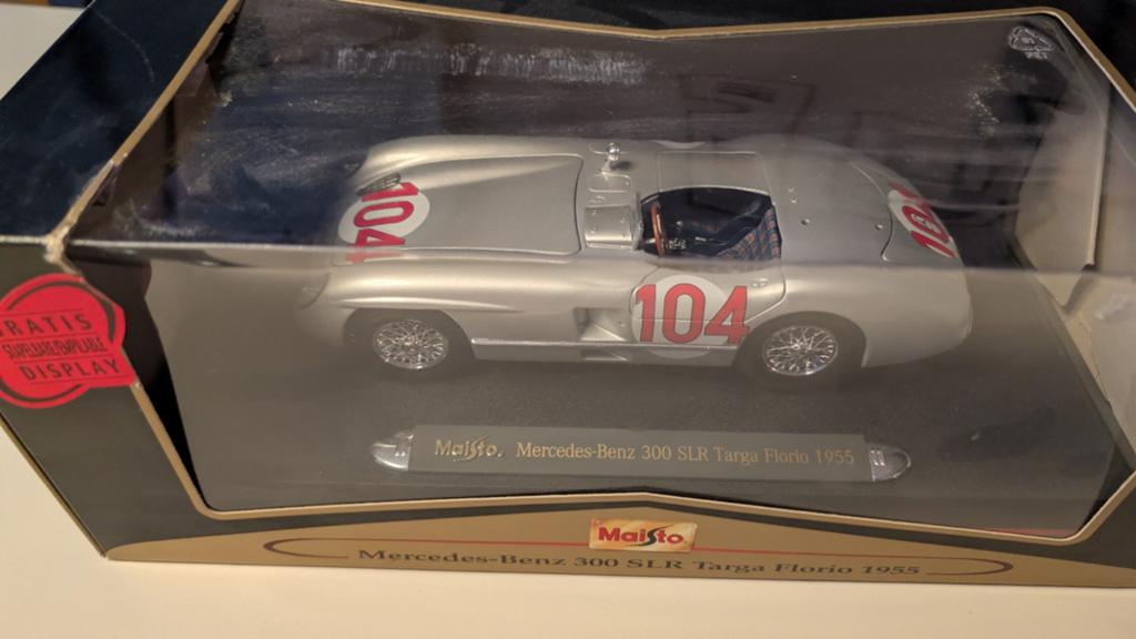 Maisto Mercedes-Benz 300 SLR Targa Florio 1955 1:18 ZGAN, Ophalen