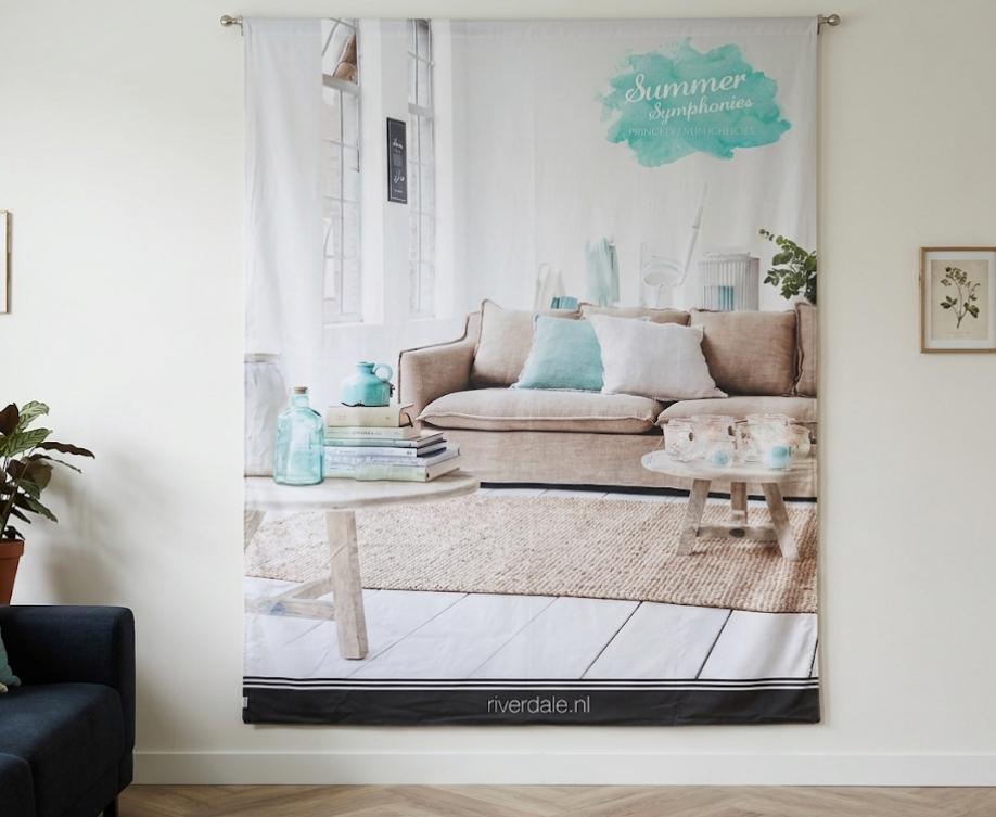 Riverdale Wandkleed Summer Symphonies 230x162 cm, Ophalen of Verzenden, Zo goed als nieuw