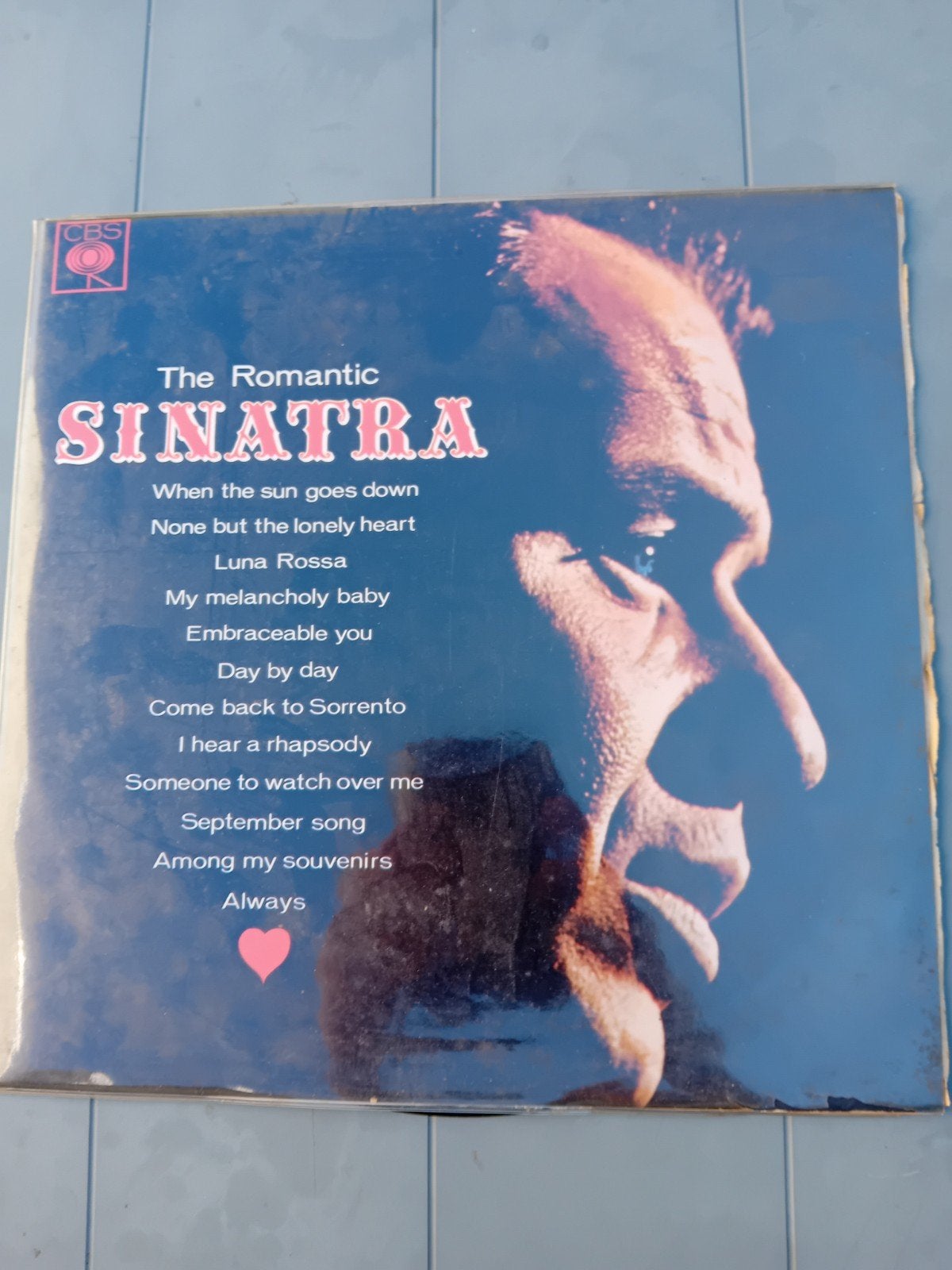 Frank Sinatra - The Romantic Sinatra LP (1969), LP, Gebruikt, Pop, Ophalen of Verzenden
