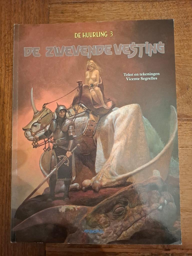 Stripboek de huurling 3 de zwevende vesting, Eén stripboek, Ophalen of Verzenden, Gelezen