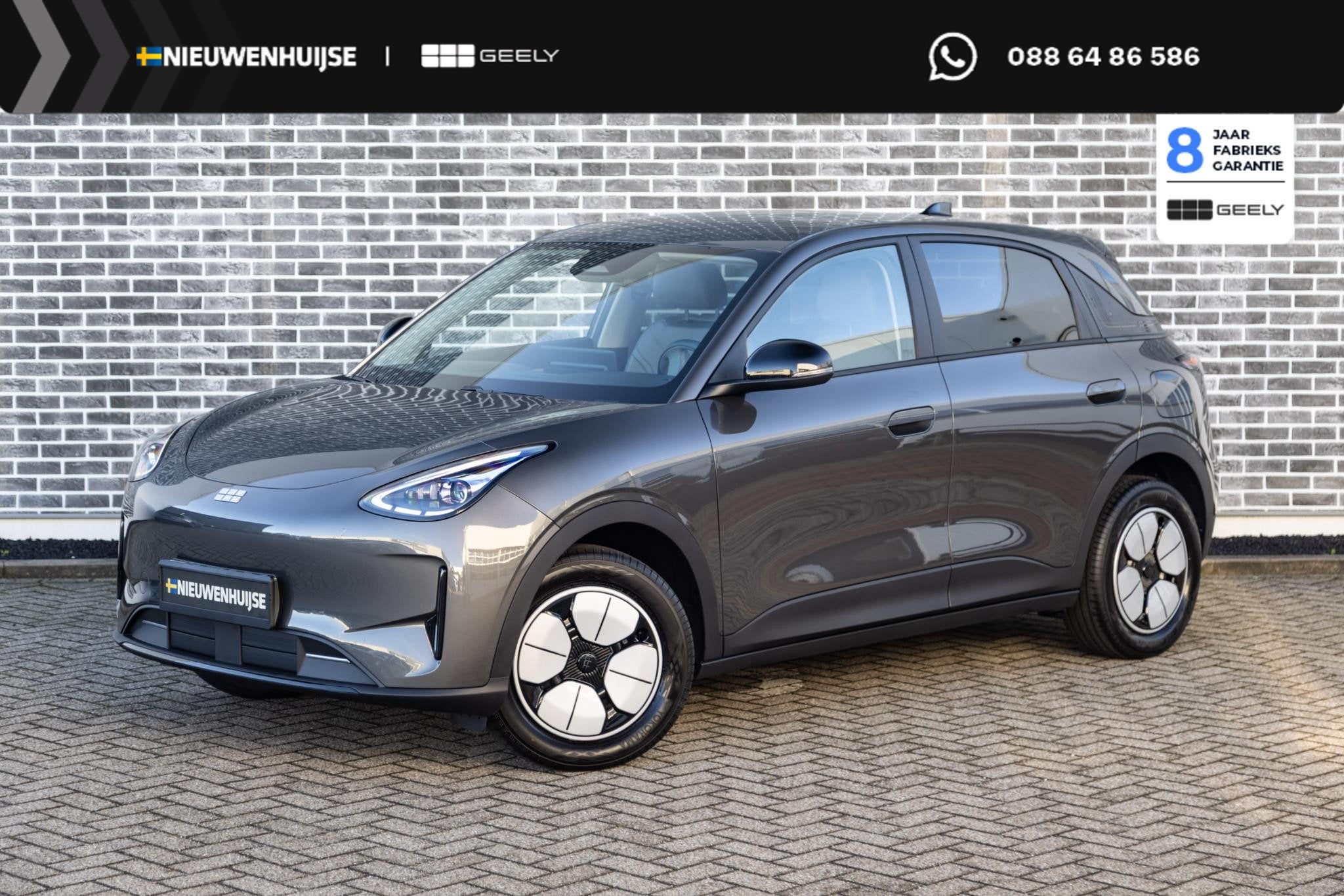Geely E2 Max 47 kWh 345km WLTP | 80kW Snelladen | Stoel- / S, Automaat, Achterwielaandrijving, E2, 116 pk